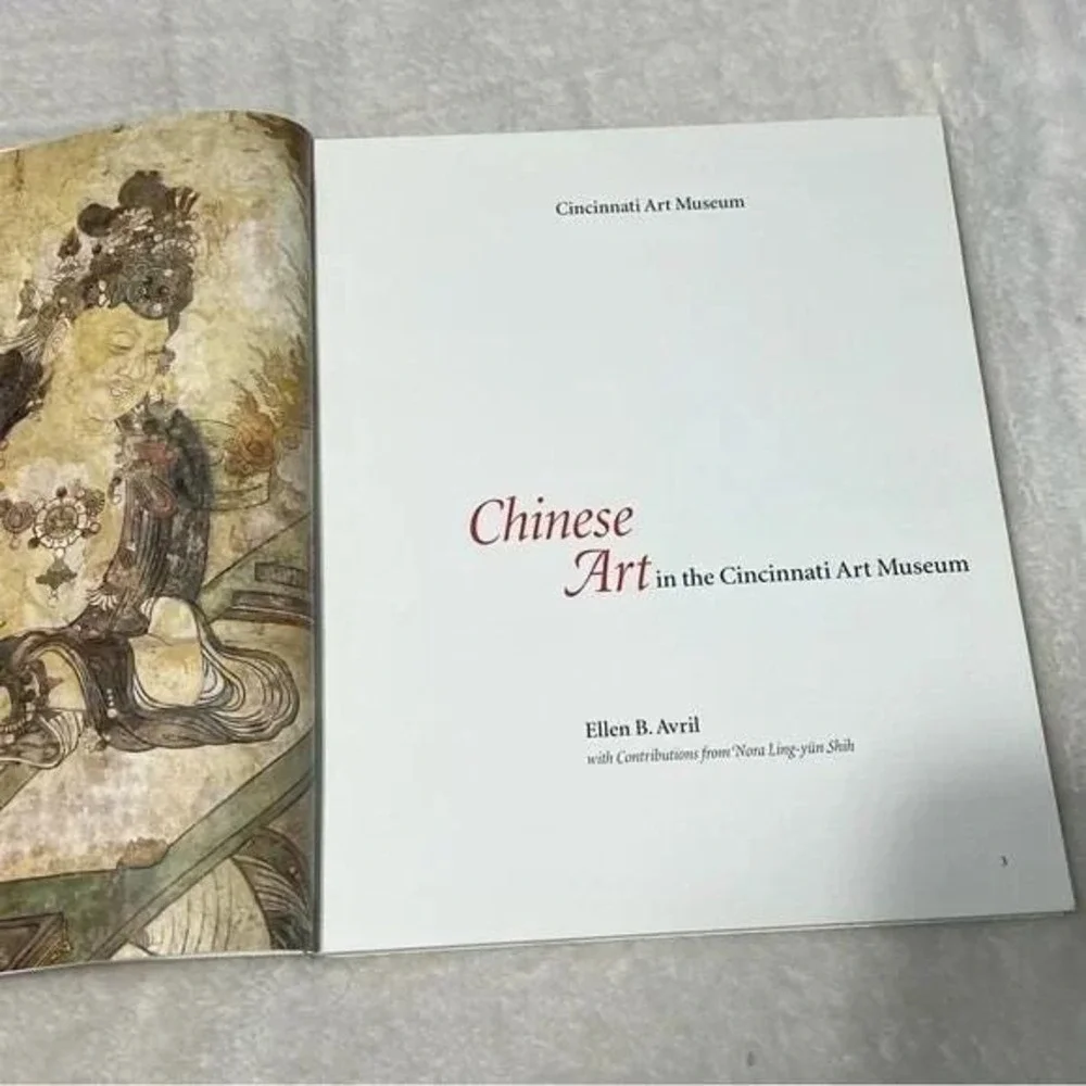 Chinese Art in the Cincinnati Art Museum Ellen R Avril 1997 Paperback Book